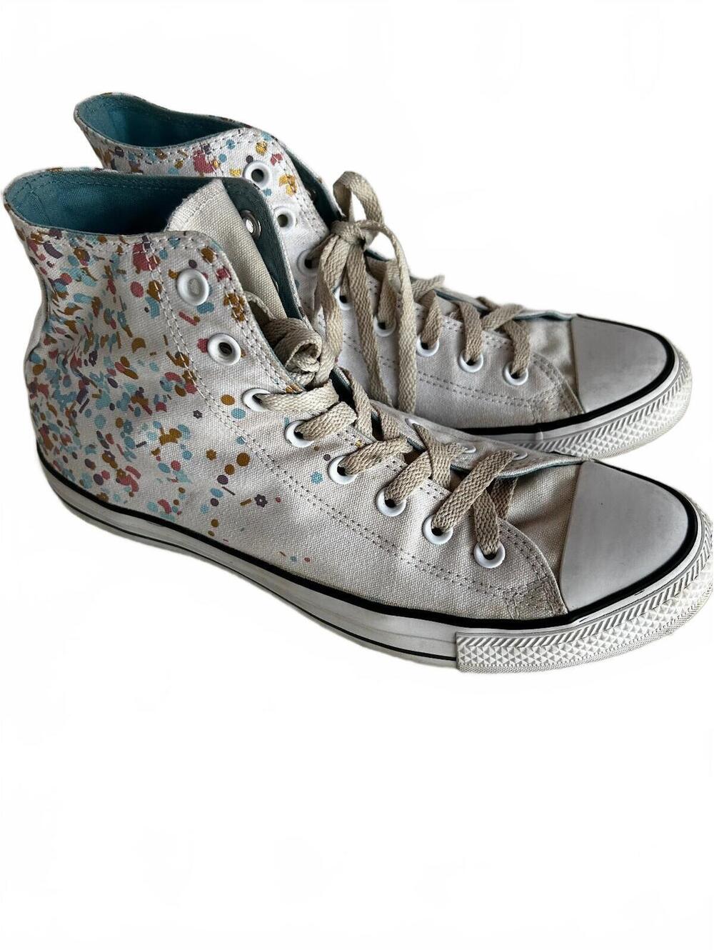 Converse All Star Confetti High Top Sneakers Men 10 Women 12